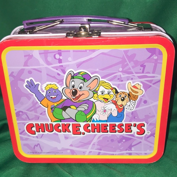 Small Chuck E. Cheese Lunchbox - Picture 1 of 6